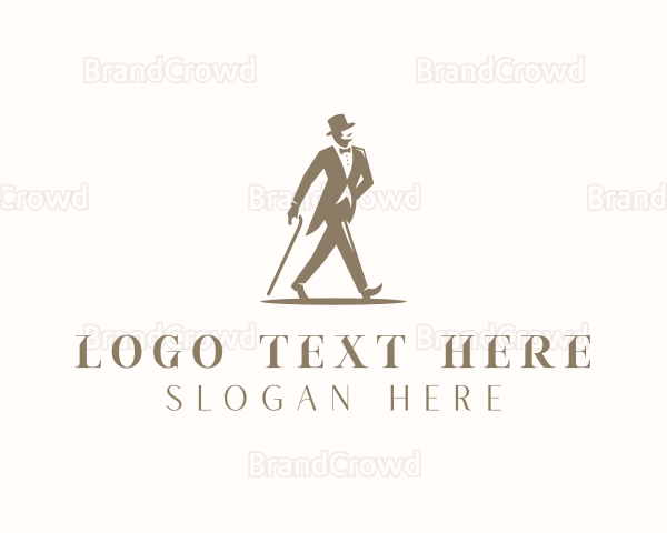 Top Hat Tailoring Stylist Logo