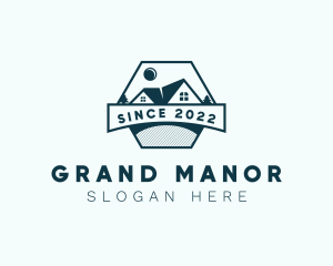 Countryside Mansion Property logo design