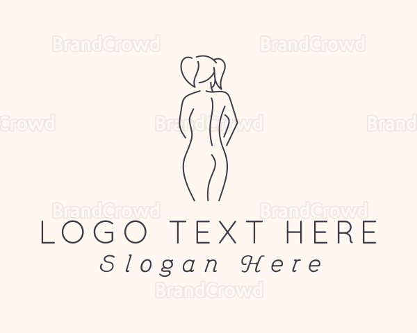 Nude Sexy Lady Logo