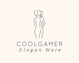 Sexual - Nude Sexy Lady logo design