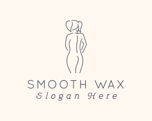 Nude Sexy Lady  logo design