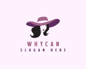 Fashion Hat Woman Logo