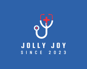 Medical Stethoscope Letter J logo design