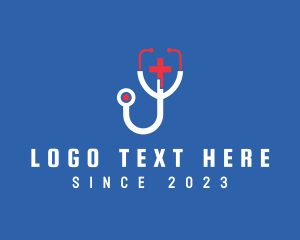 Med - Medical Stethoscope Letter J logo design