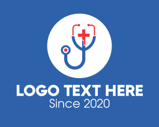 Medical Consultation Stethoscope Logo