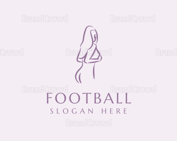 Purple Adult Nude Logo