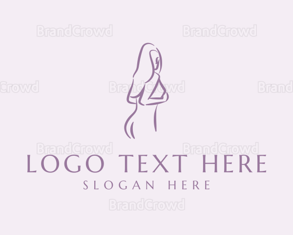 Purple Adult Nude Logo