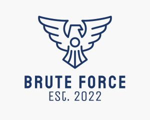 Blue Eagle Security  logo design