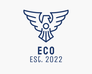 Coat Of Arms - Blue Eagle Security logo design