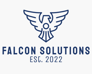 Blue Eagle Security  logo design