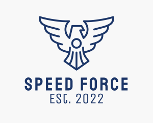 Blue Eagle Security  logo design