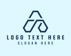 Business - Business Tech Letter A logo design