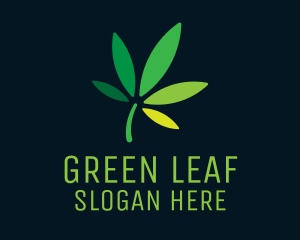 Weed Leaf Therapy logo design