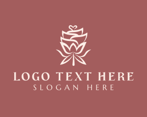 Skin Care - Flower Love Beauty logo design