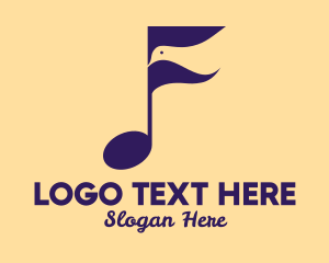 Musician - Bird Song Music logo design