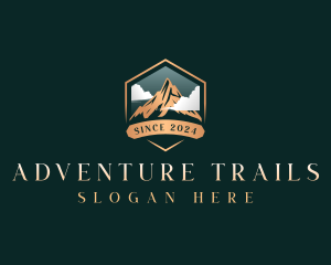 Mountain Climbing Adventure logo design