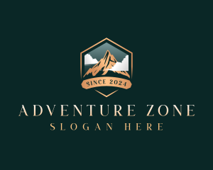 Mountain Climbing Adventure logo design