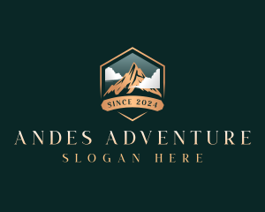 Mountain Climbing Adventure logo design