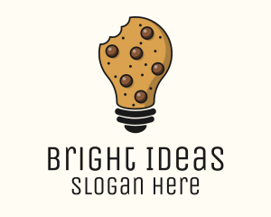 Led - Cookie Bulb Baking Ideas logo design
