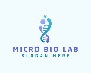 DNA Science Laboratory logo design