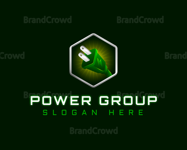 Electrical Power Plug Logo