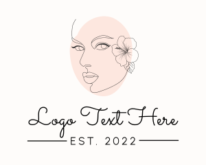 Girl - Beauty Skin Care logo design