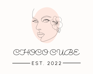 Hibiscus - Beauty Skin Care logo design