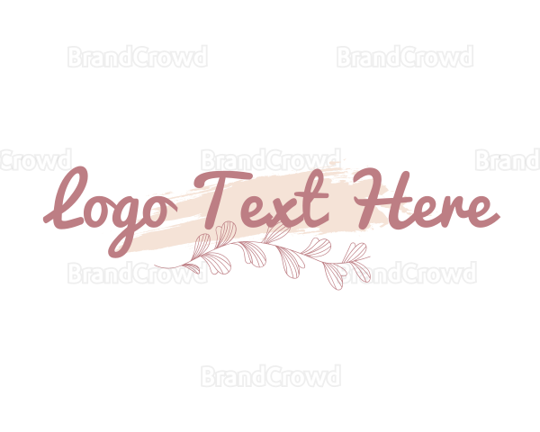 Organic Beauty Brand Logo