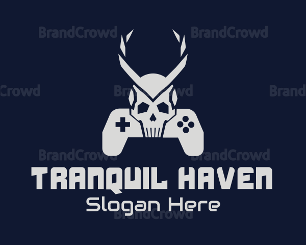 Horned Skull Controller Logo