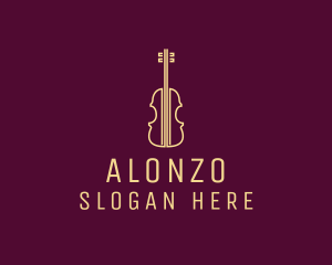 Classical Violin Music logo design