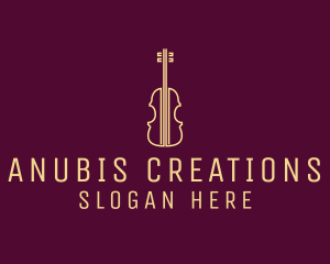 Classical Violin Music logo design