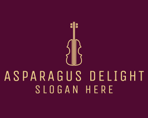 Classical Violin Music logo design