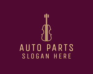 Classical Violin Music logo design