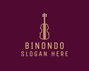 Classical Violin Music logo design