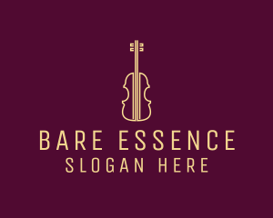 Classical Violin Music logo design