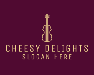 Classical Violin Music logo design