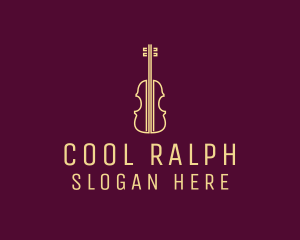 Classical Violin Music logo design