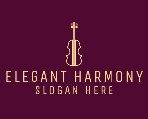 Classical - Classical Violin Music logo design
