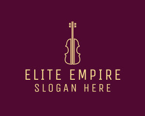 Classical Violin Music logo design