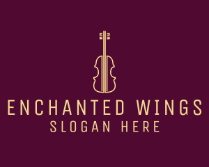 Classical Violin Music logo design