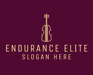 Classical Violin Music logo design