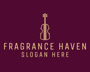 Classical Violin Music logo design