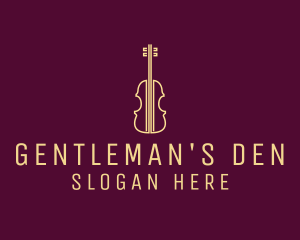 Classical Violin Music logo design