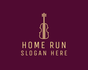 Classical Violin Music logo design