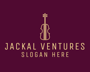 Classical Violin Music logo design