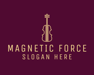 Classical Violin Music logo design