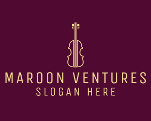 Classical Violin Music logo design