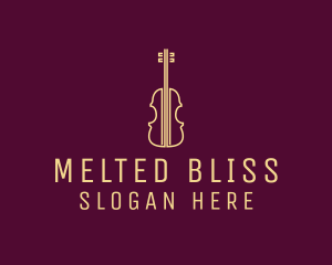 Classical Violin Music logo design