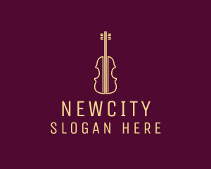 Classical Violin Music logo design