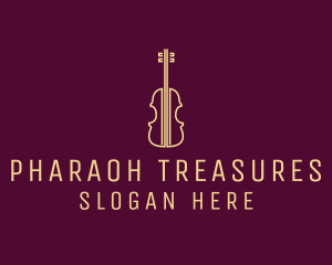 Classical Violin Music logo design